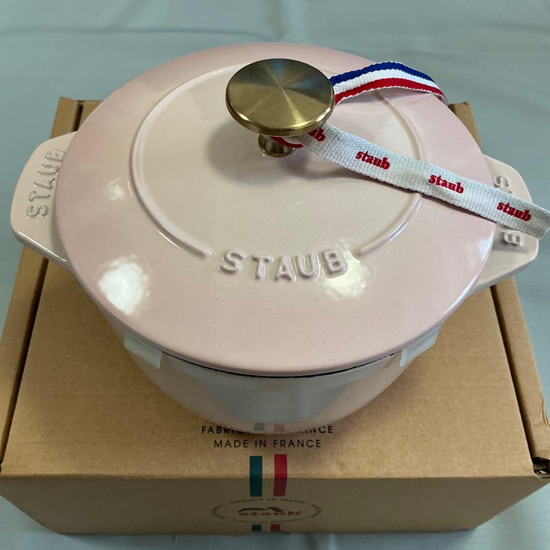 STAUB ラココットデゴハンM ソルベローズ16cm 【新品未使用】