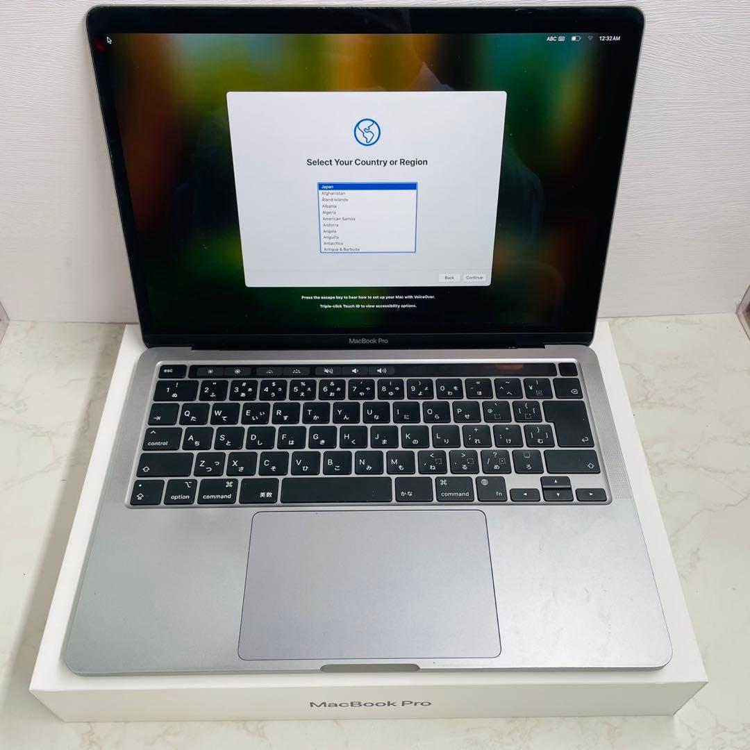 MacBook Pro 13インチ 2020 M1 8コア 8GB 512GB