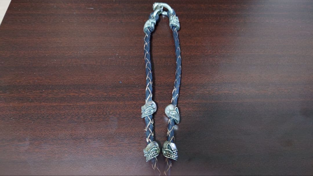 スターリンギア レザーネックレス 初期 スカル　ホグスタートップ