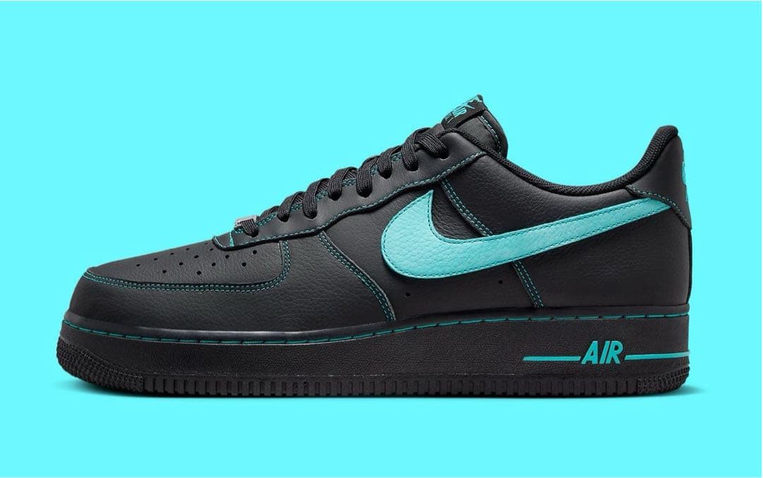 Nike Air Force 1 Lowブラックティファニー29cm鑑定済正規品