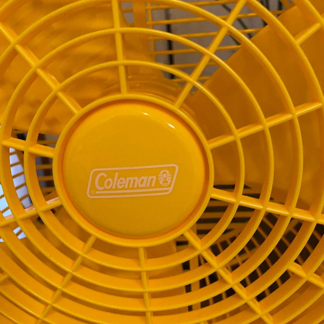 新品未使用　コールマン　アウトドア　サーキュレーター　リチャージブルファン