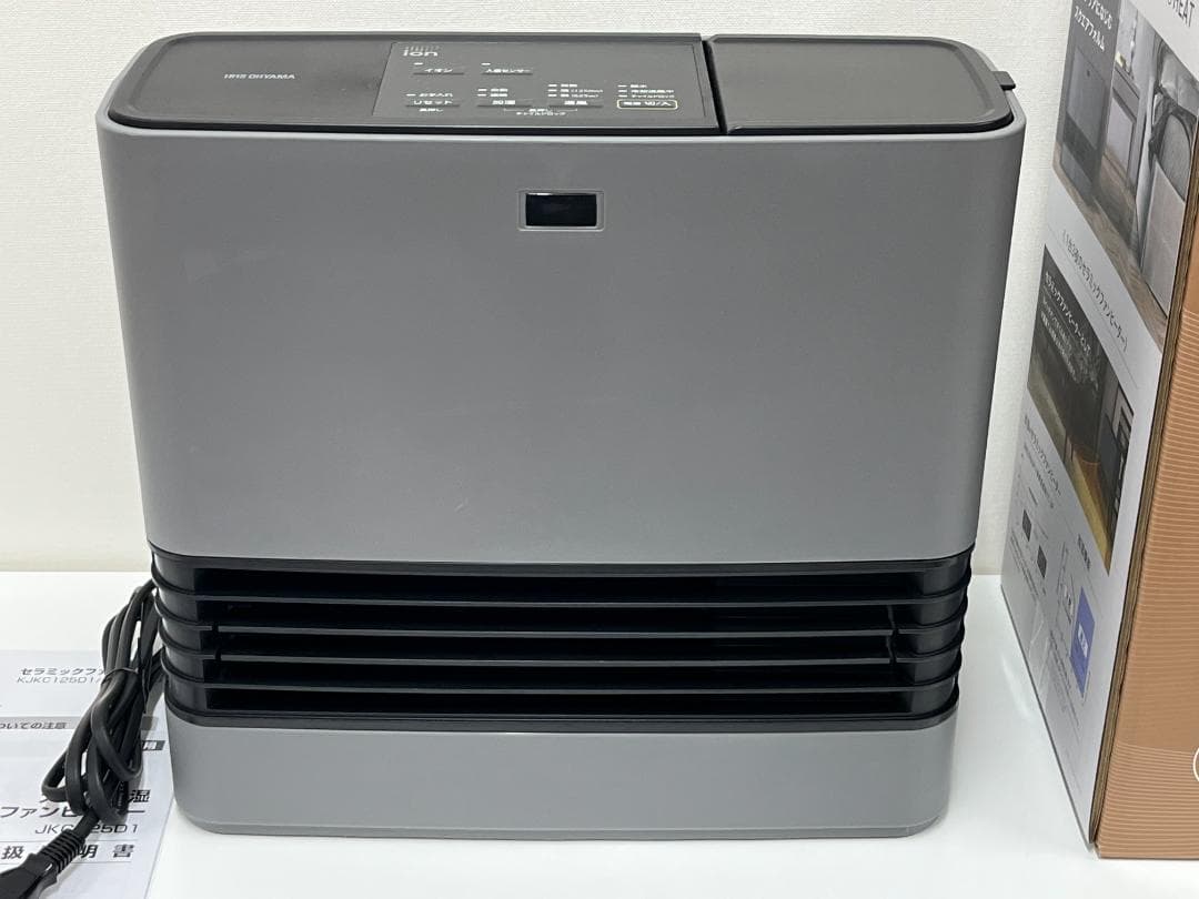 セラミックファンヒーター 1200W 暖房器具 IRIS OHYAMA