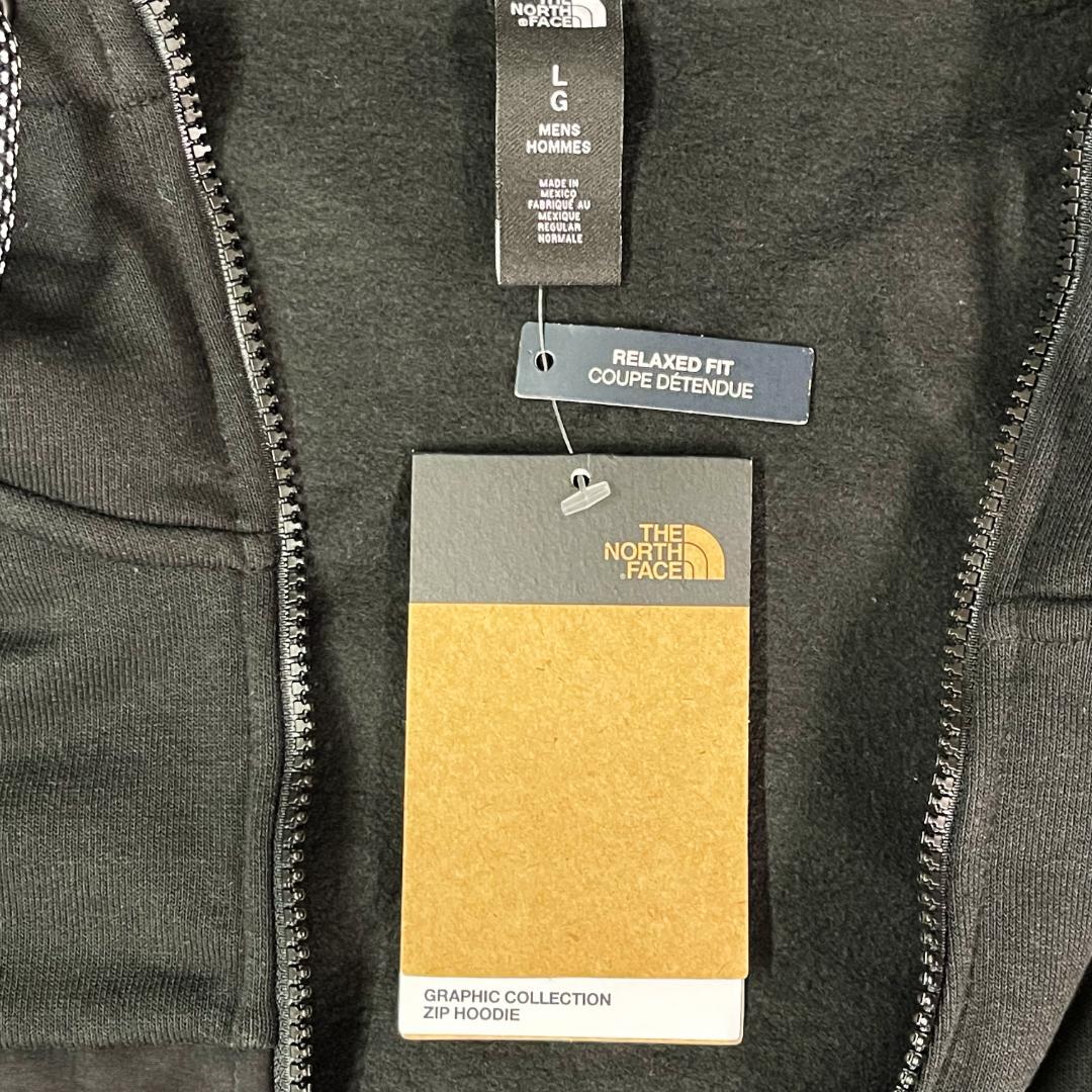 【新品・未使用】THE NORTH FACE グラフィック フルジップフーディー
