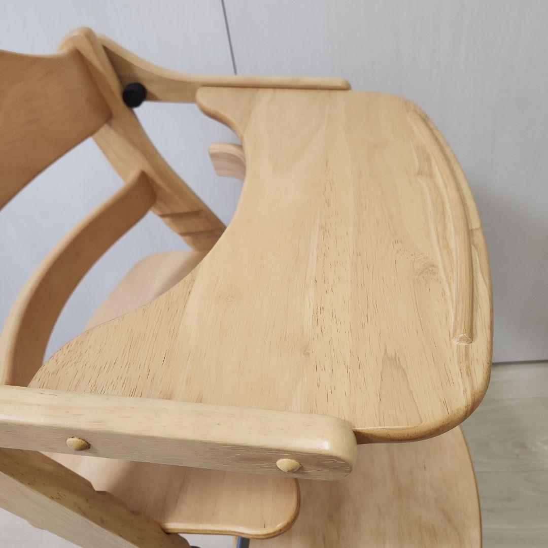 大和屋 すくすくチェアスリムプラス テーブル&ガード付き yamatoya