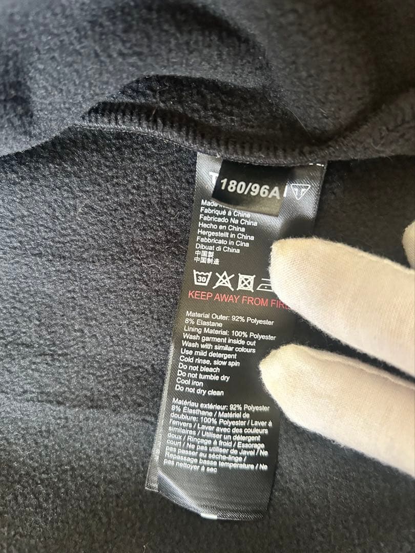 TRIUMPH ブラック ナイロンジャケット XL