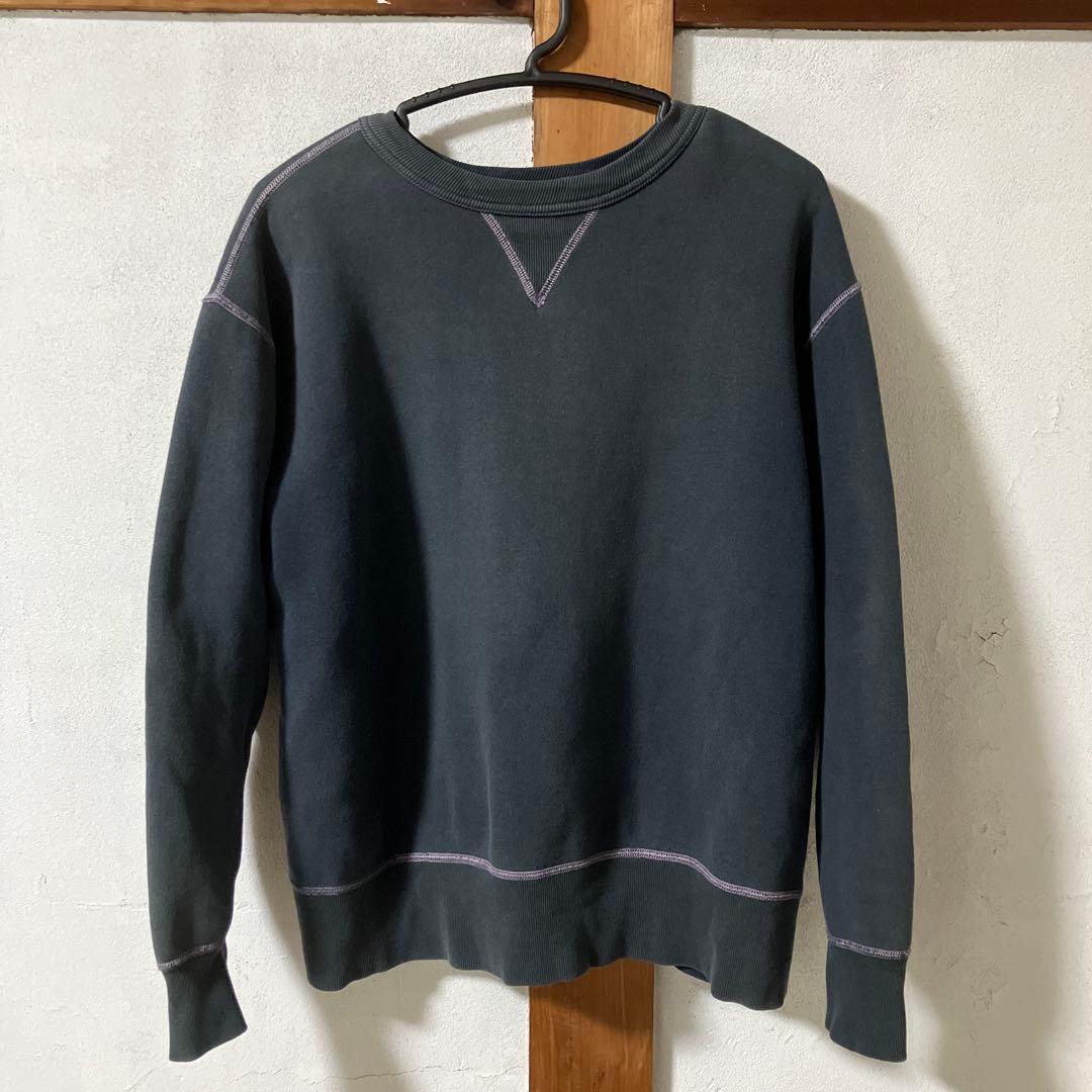 入手難！FULL COUNT はめ込み両V スウェット 肉厚 L
