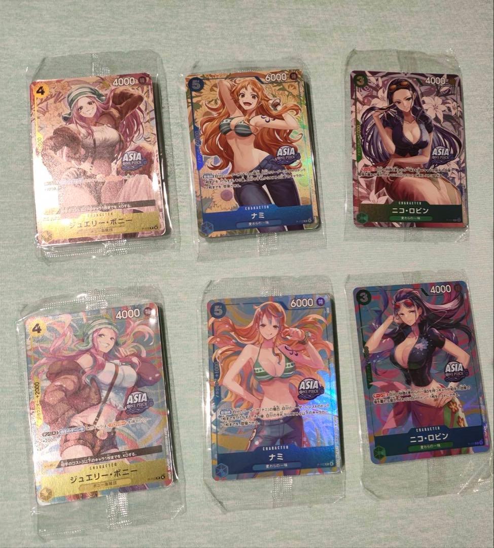 プロモ　ニコ・ロビン　ナミ　ジュエリー・ボニー　Mini tin Pack　海外