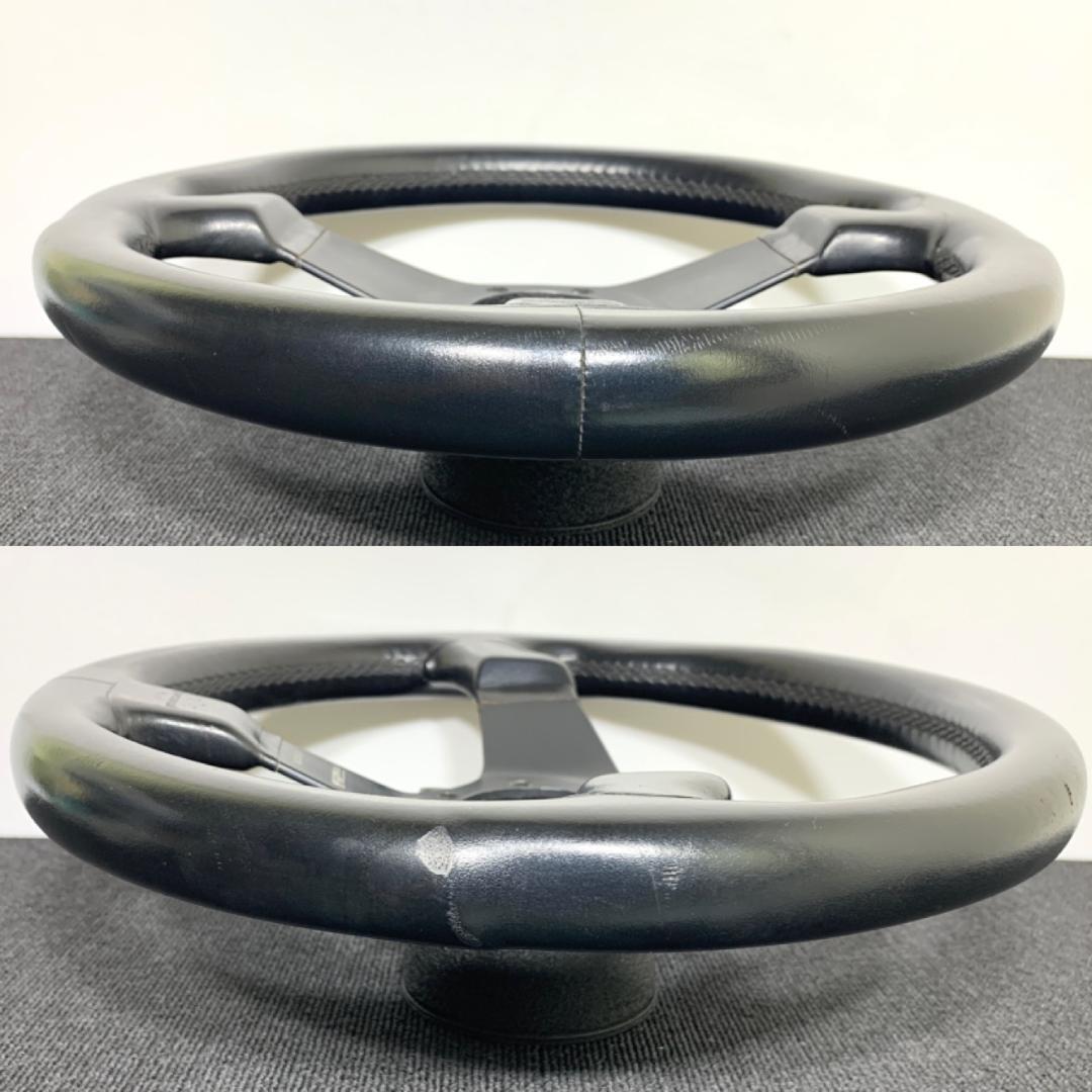 パーソナル フィッティパルディ モデル 本革ステアリング 35パイ 当時物 希少