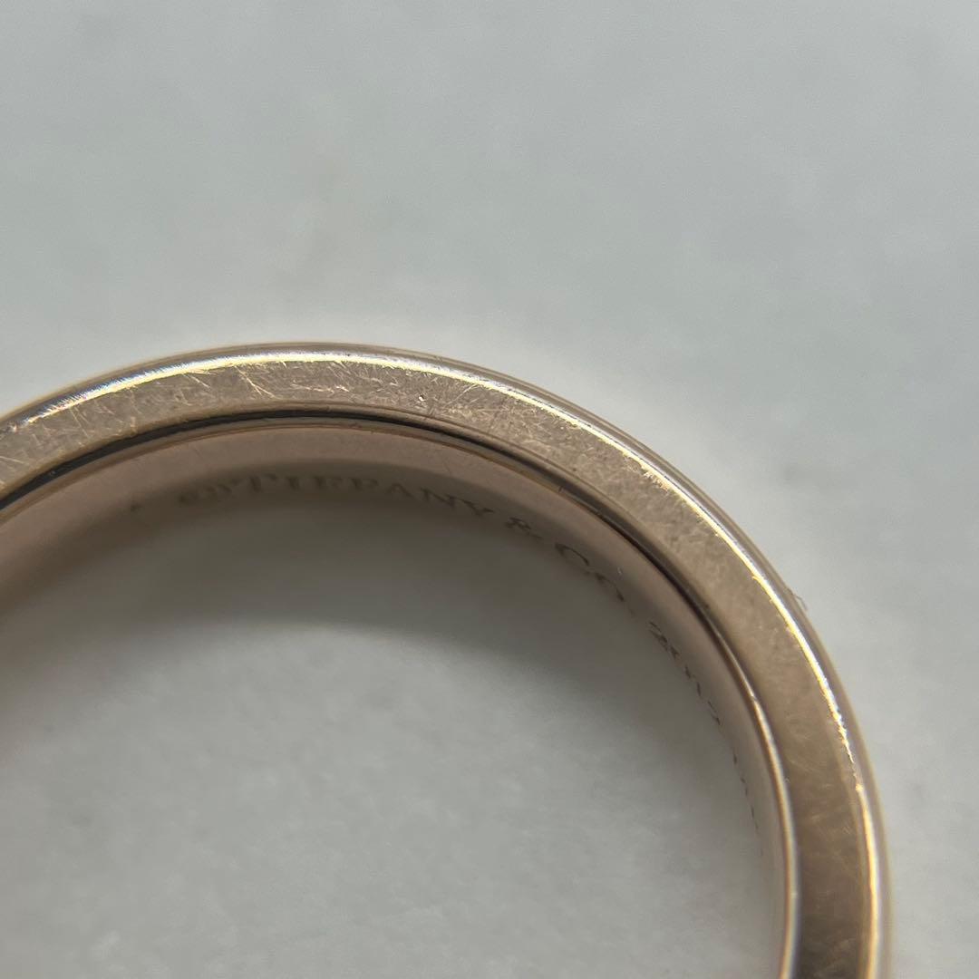 ティファニー TIFFANY 1837 ナロー リング 8号 ルベドメタル