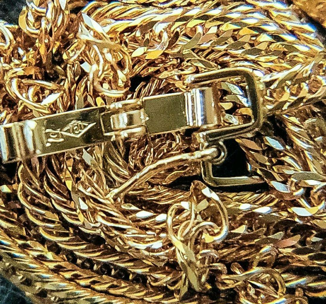 【18金 12面トリプル 新品❗】❇約7,8g 50cm 喜平ネックレス 証明書