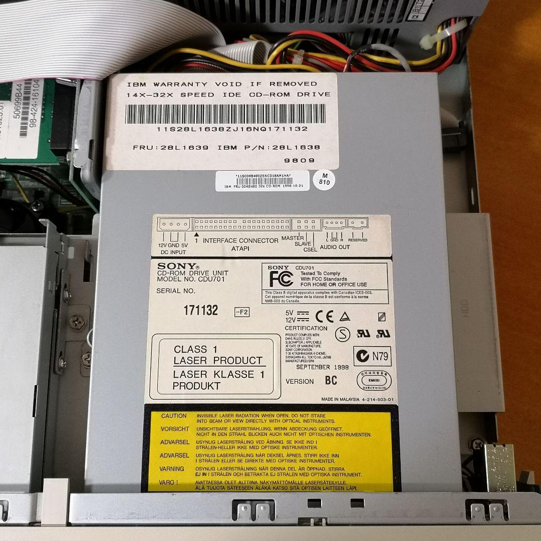 【極美品】IBM Aptiva D1J 2156デスクトップパソコン本体 レトロ