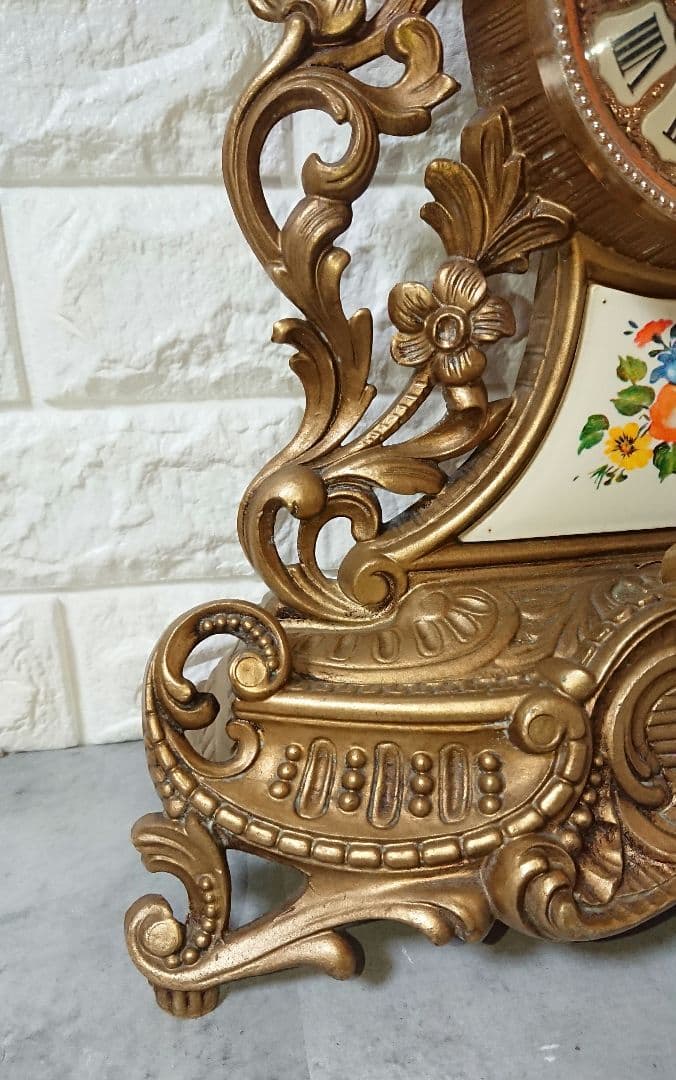 稀少 JUNGHANS ユンハンス クォーツ MOD.DEP アンティーク置時計