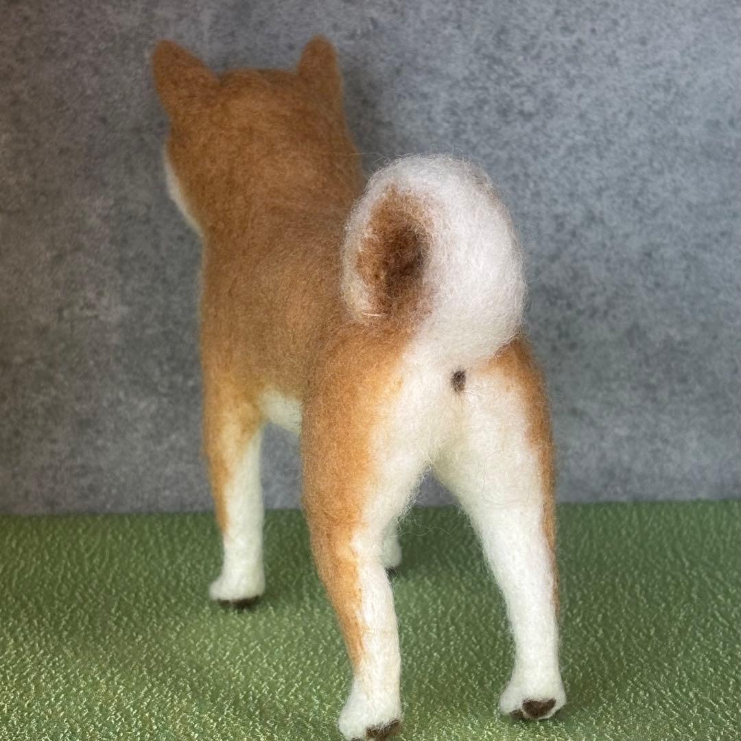柴犬　羊毛フェルト　ハンドメイド　No.112