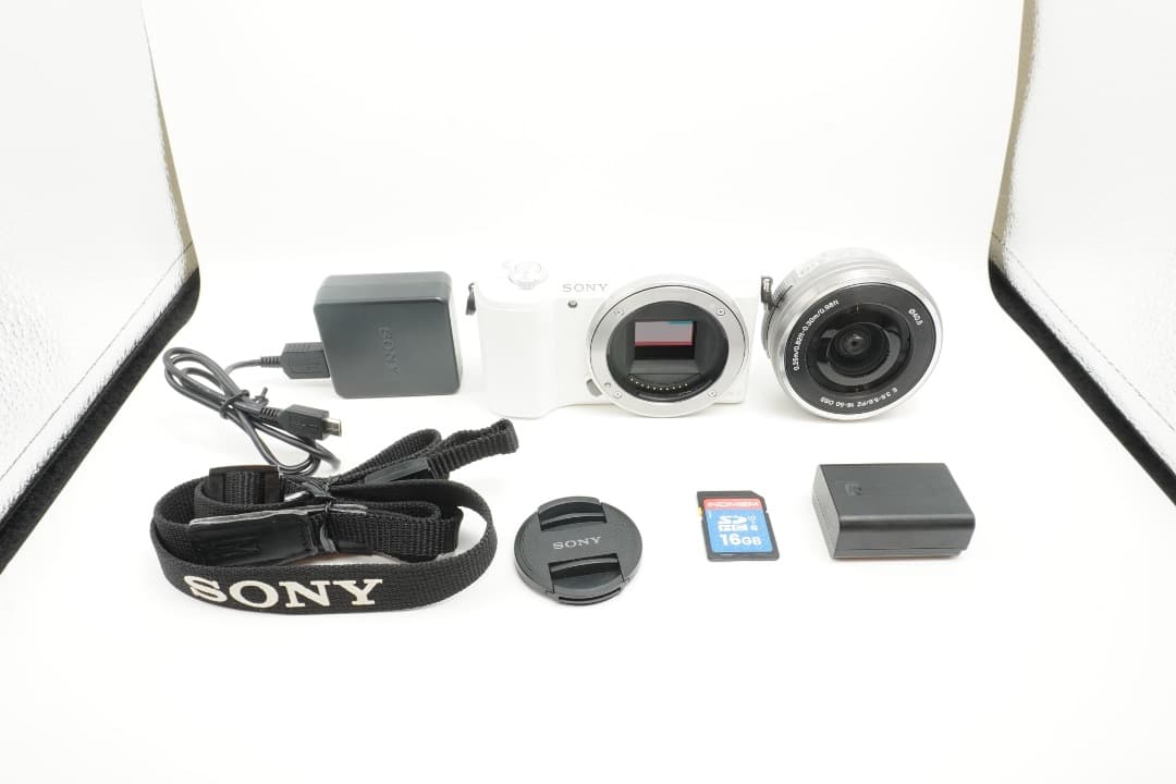 Sony α5100 ホワイト ミラーレスカメラ 16-50mm レンズキット