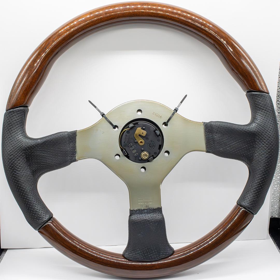 MOMO ウッド＆レザーステアリング 35Φ　シフトノブ