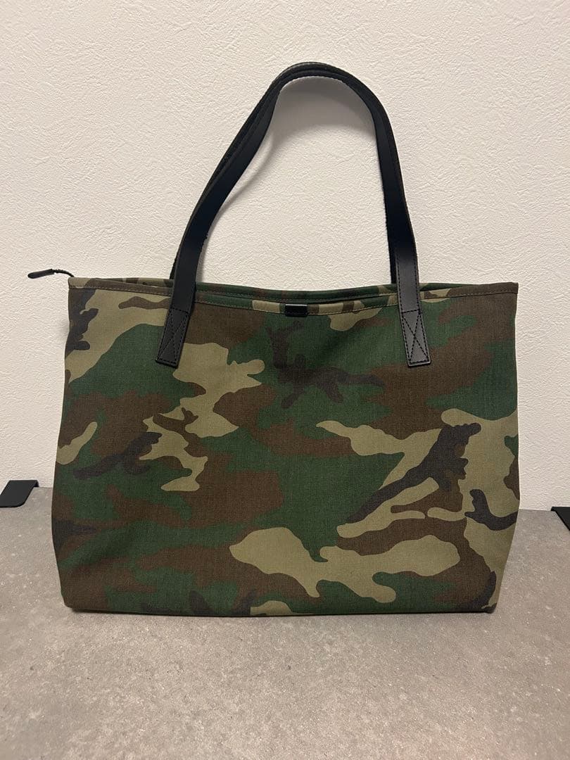 コムデギャルソン　迷彩柄キャンバストート