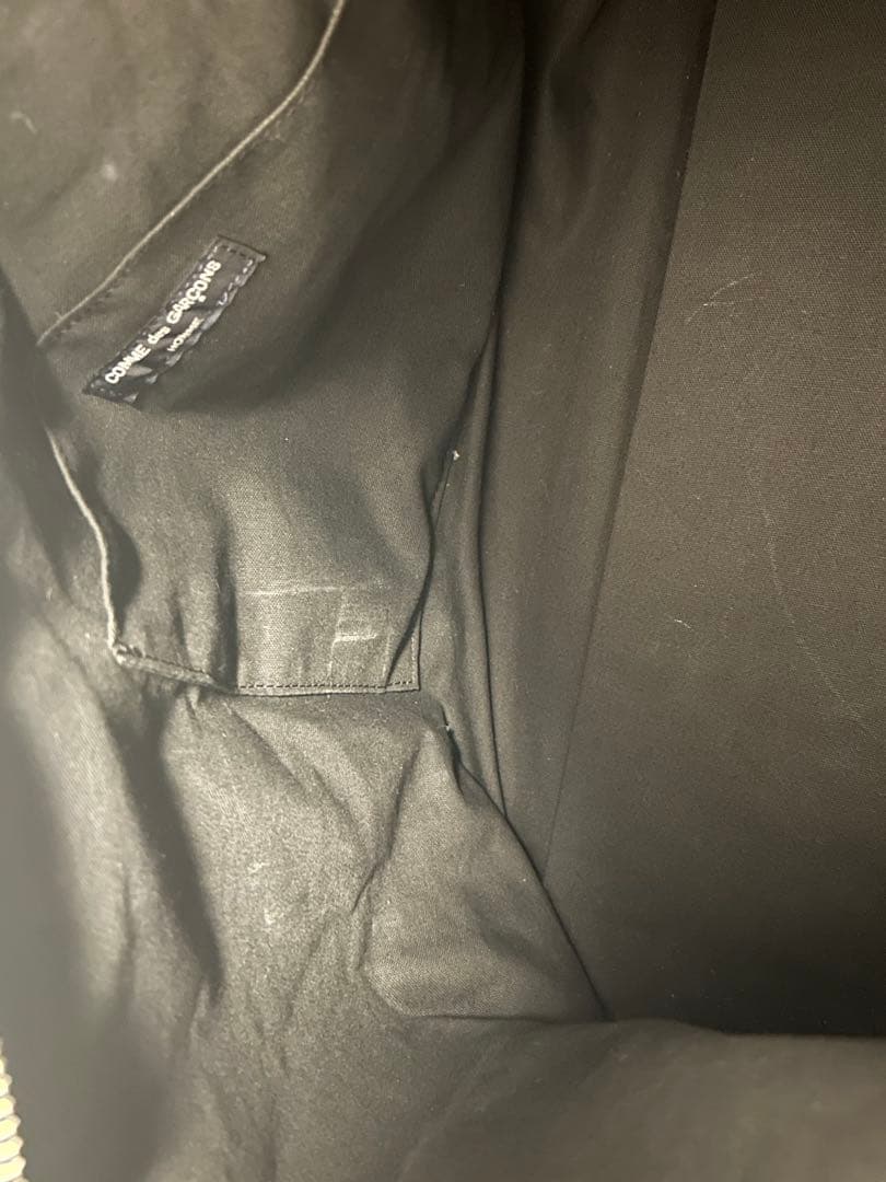 コムデギャルソン　迷彩柄キャンバストート