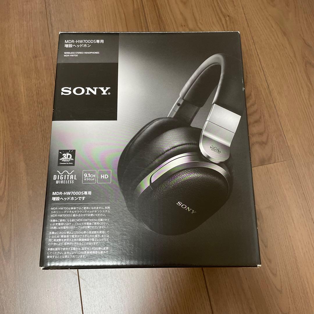 新品未使用品　増設ヘッドホン　型番　MDR-HW700