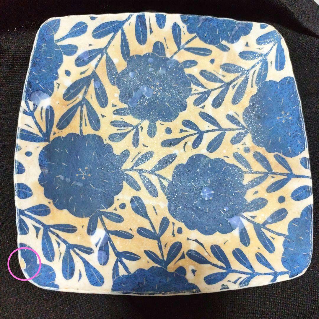 鹿児島睦さん　正方形　お皿