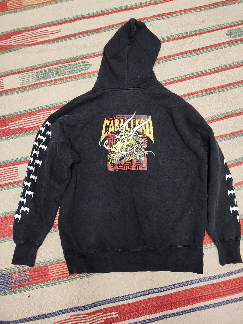 POWELL パウエル キャバレロ ジップ パーカー スウェット XL