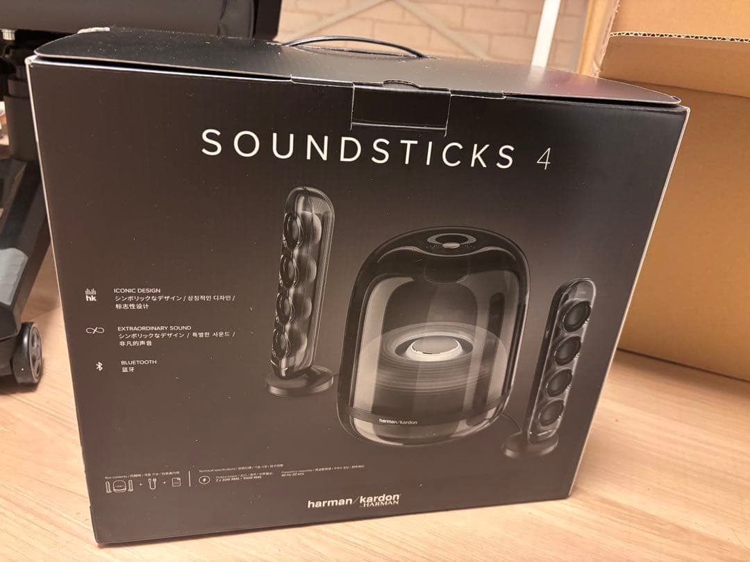 harman/kardon SOUNDSTICKS 4 2025年4月11日開封