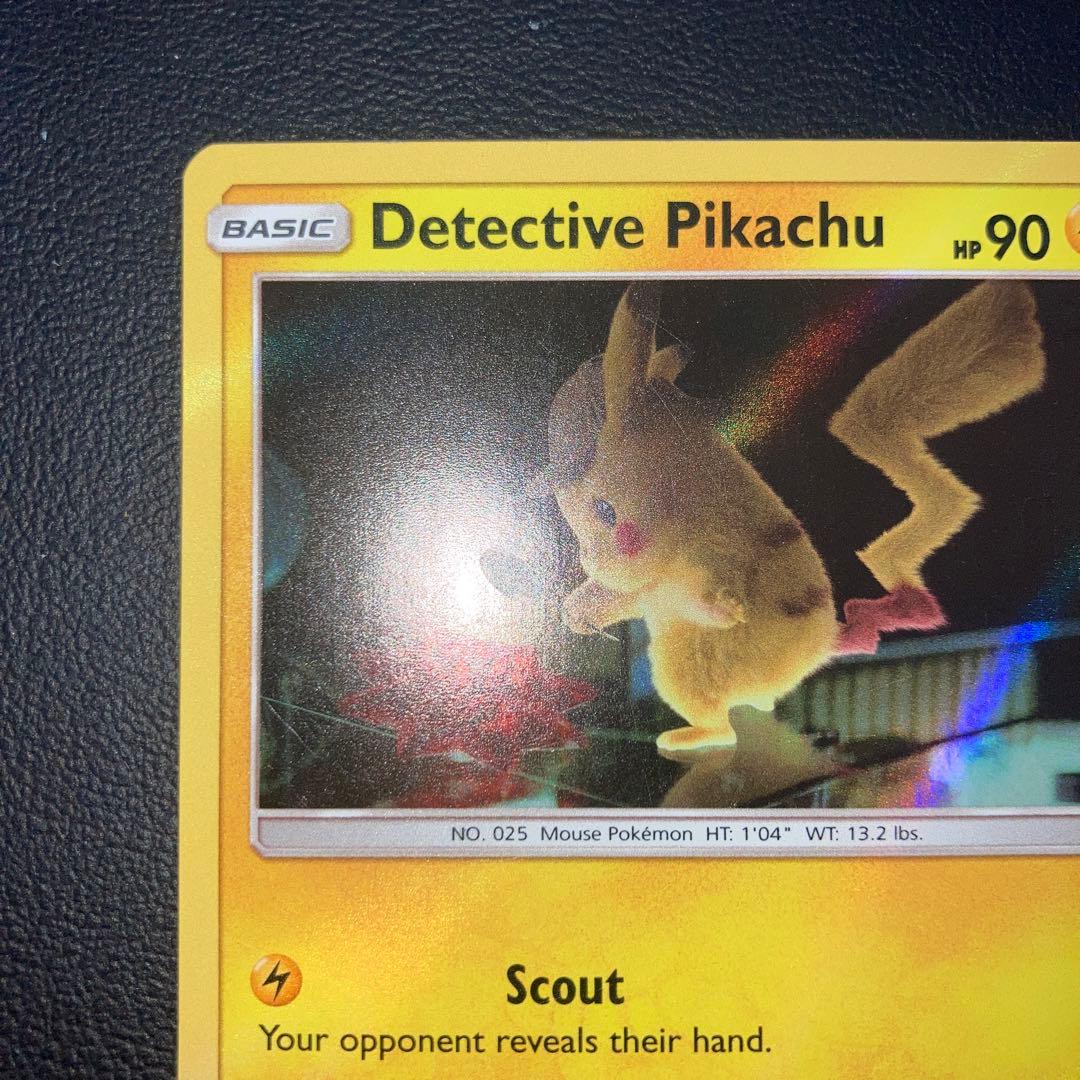 美品　名探偵ピカチュウ プロモ Detective Pikachu 英語版　海外