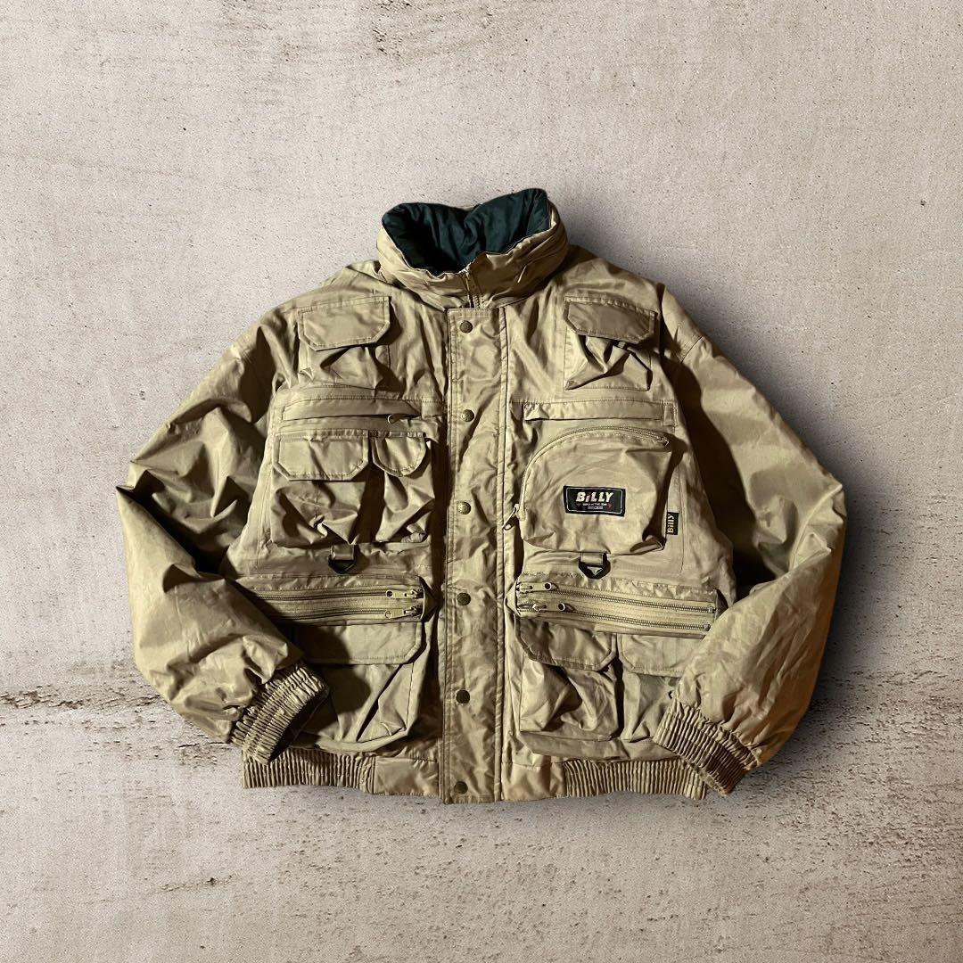 MH.NUS様☆激レアvintag BILLYフィッシングジャケット多機能テック