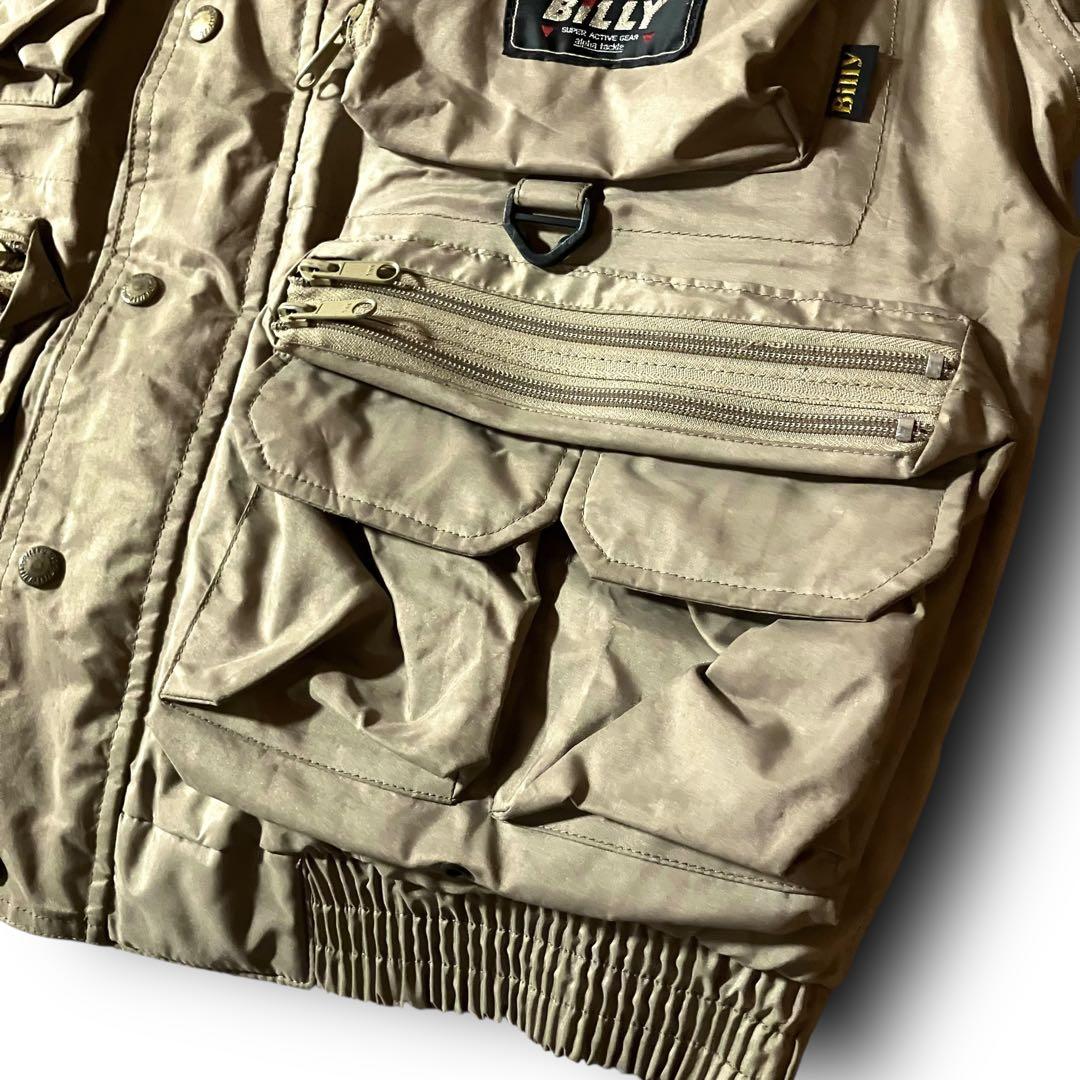 MH.NUS様☆激レアvintag BILLYフィッシングジャケット多機能テック