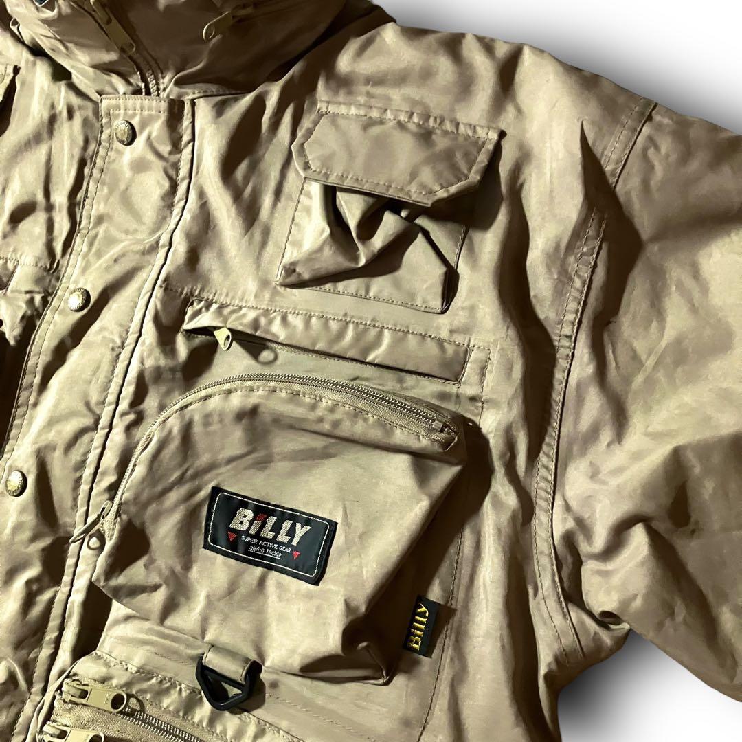 MH.NUS様☆激レアvintag BILLYフィッシングジャケット多機能テック