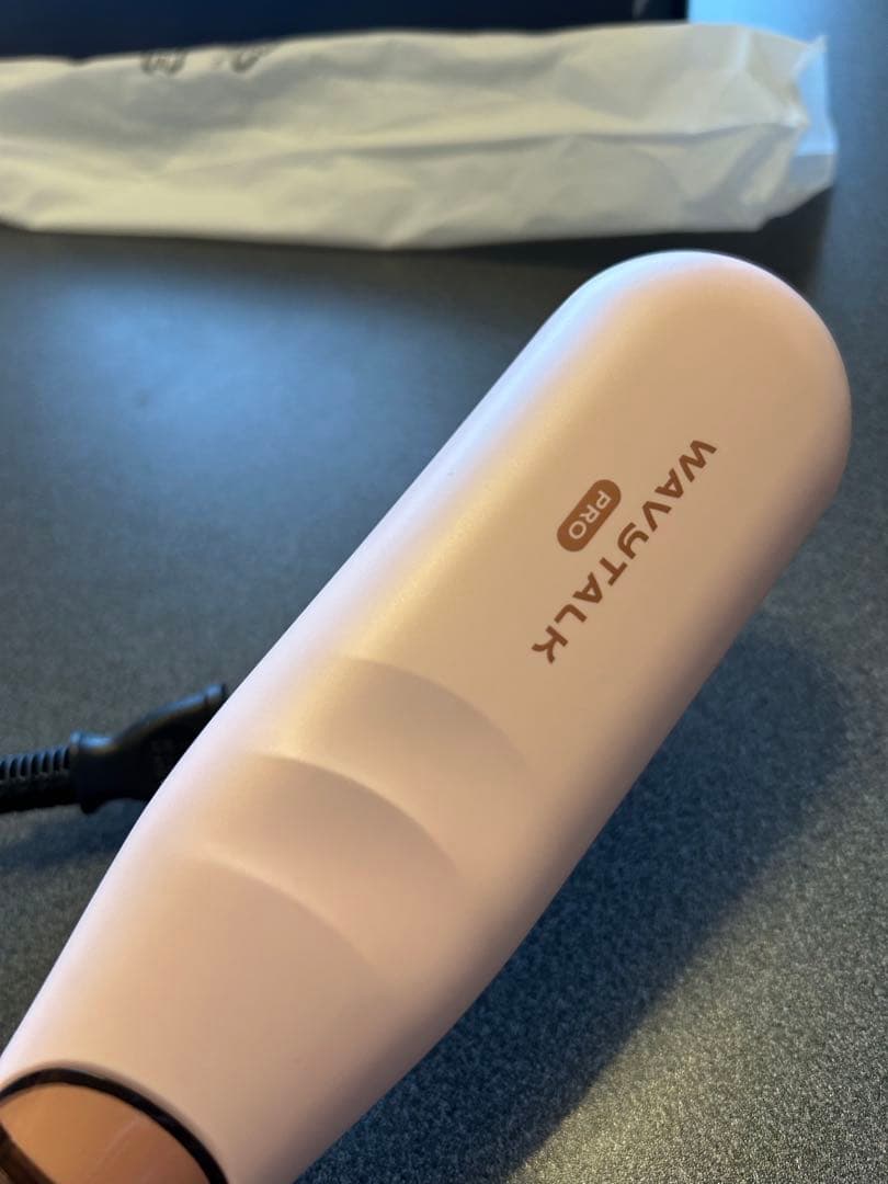 WAVYTALK スチームストレートブラシ ピンク