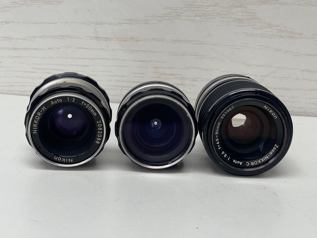 T*s様 Nikon F 一眼レフカメラ レンズ3本セット
