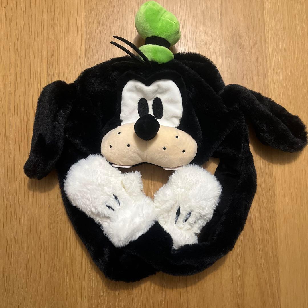 【レア！】グーフィーファンキャップ　耳がピョコピョコ動く　ディズニーストア