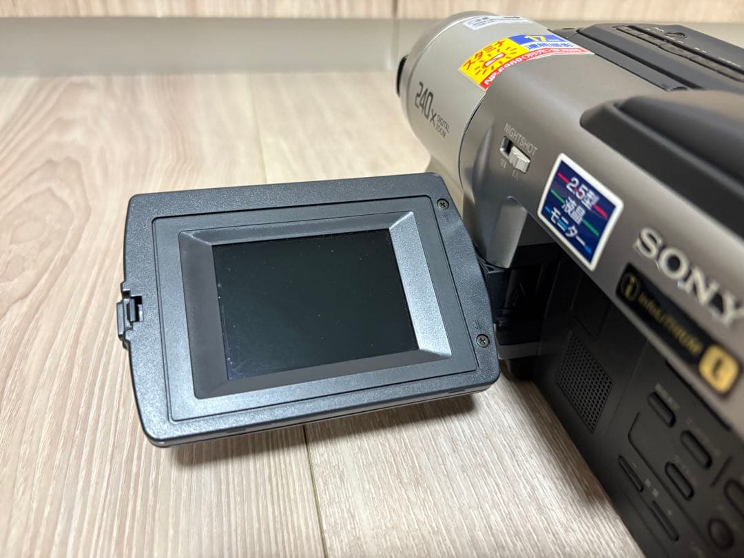 【美品】SONY Video Hi8 Handycam CCD-TRV86