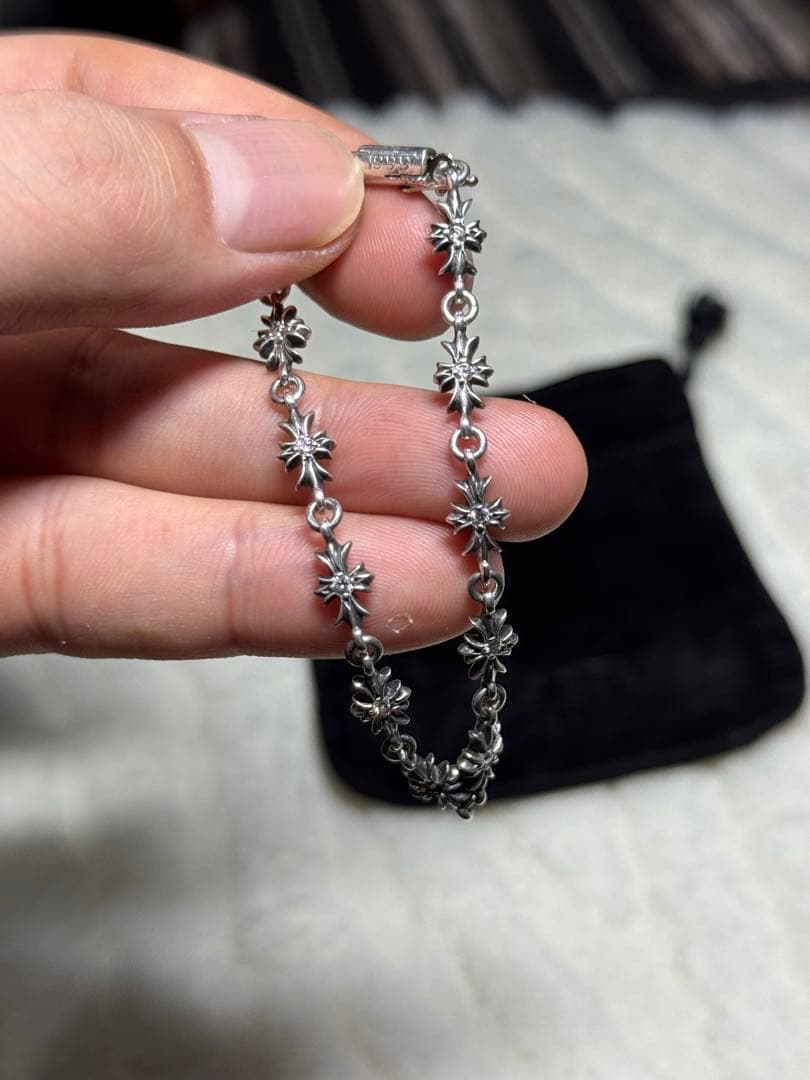 CH 11リンクタイニーE プラス ブレスレットPAVEダイヤ 22P付き