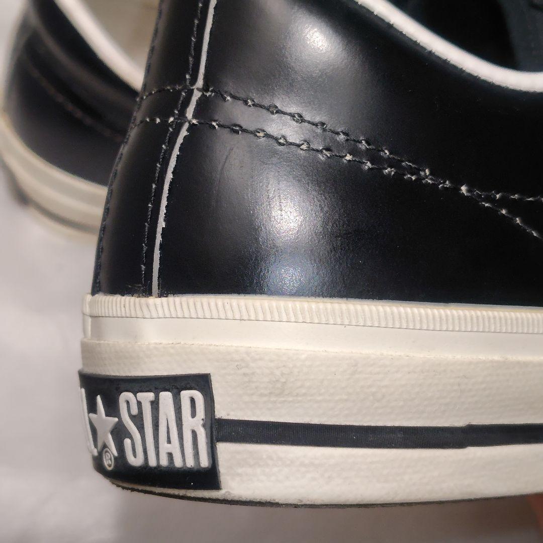 【極美品】CONVERSE ONE STAR J 日本製 レザー 人気モデル