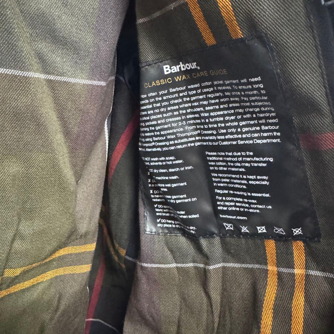 Barbour Modern Beadnell Waxジャケット 新品ボタン取れ
