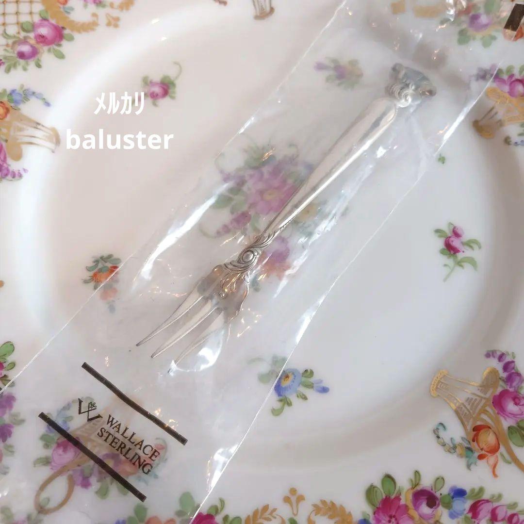 アメリカ　純銀　シルバー　フォーク　スターリングシルバー　Wallace