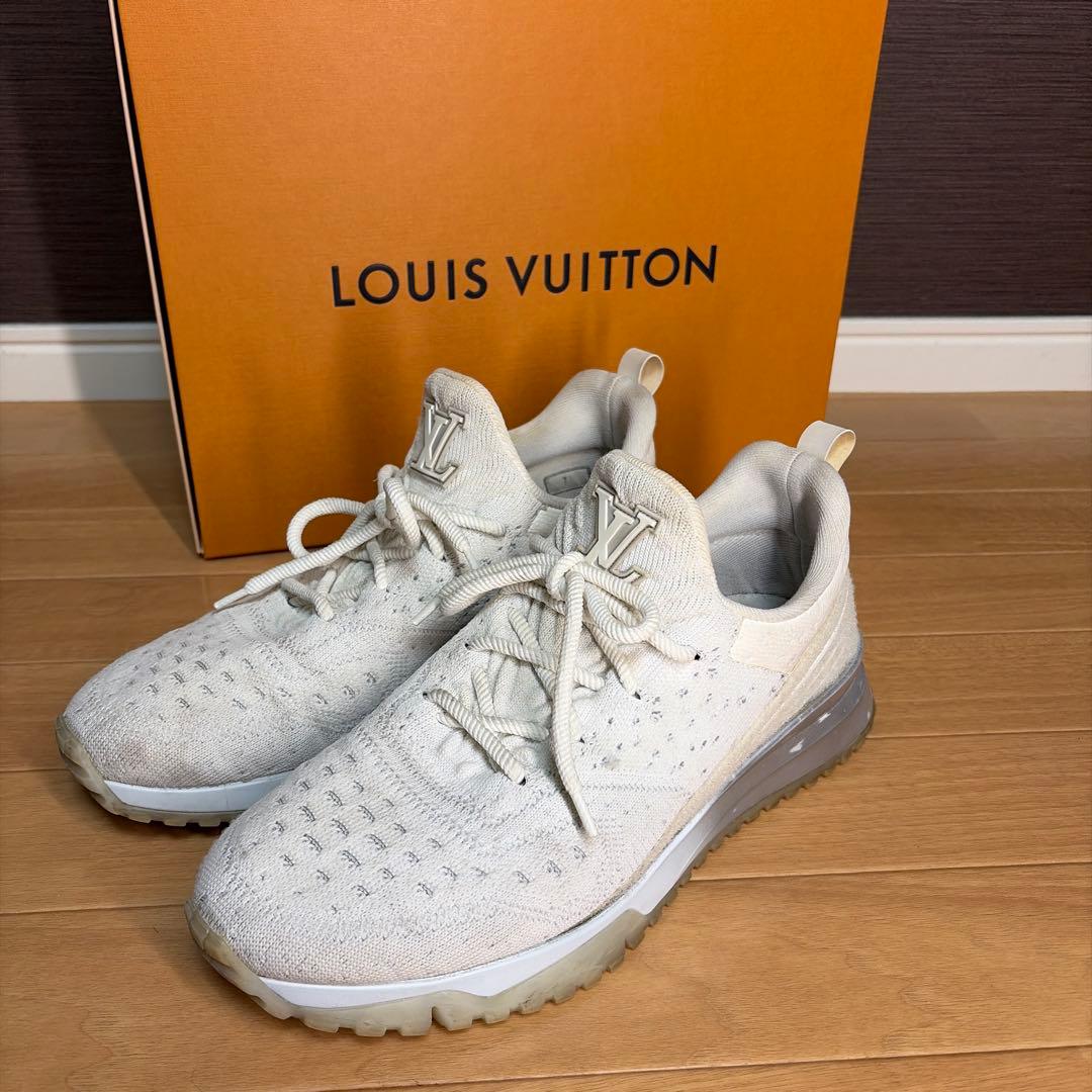 【正規品❗️】louis vitton スニーカー ホワイト 26.5ルイヴィトン