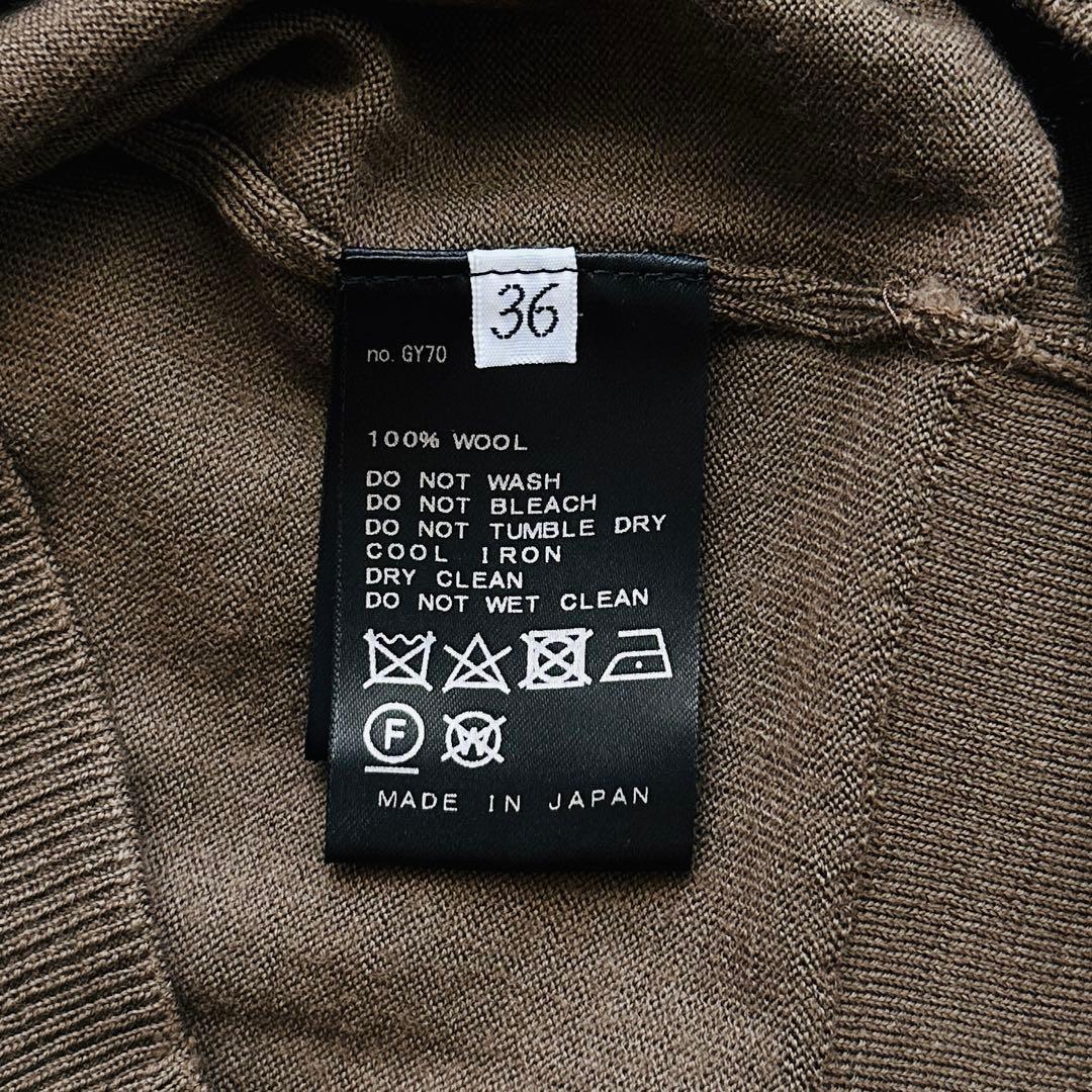 【未使用級】DeuxiemeClasse FF30カーディガン 金ボタン ウール