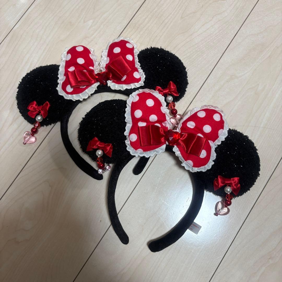 ミニー カチューシャ 2個