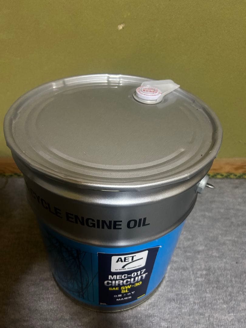 AET MEC-017 4サイクルエンジンオイル 20L エーゼット　5w-30