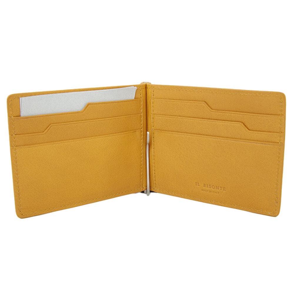 イルビゾンテ IL BISONTE マネークリップ　二つ折り財布