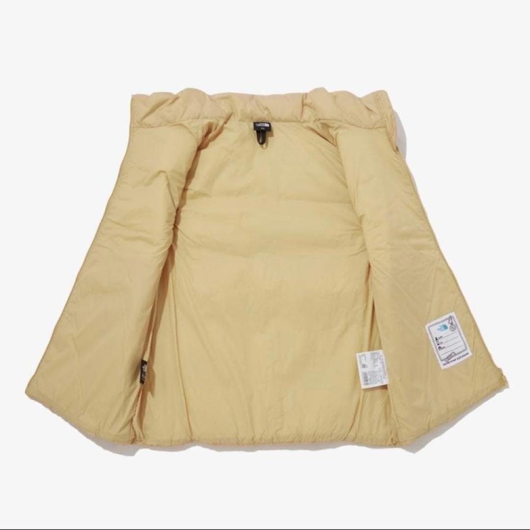 THE NORTH FACE ベージュ 中綿ベスト キッズ160
