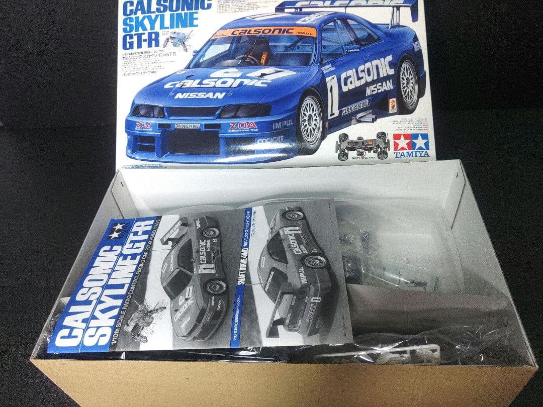 激レア　TAMIYA 　1/10カルソニック・スカイラインGT-R