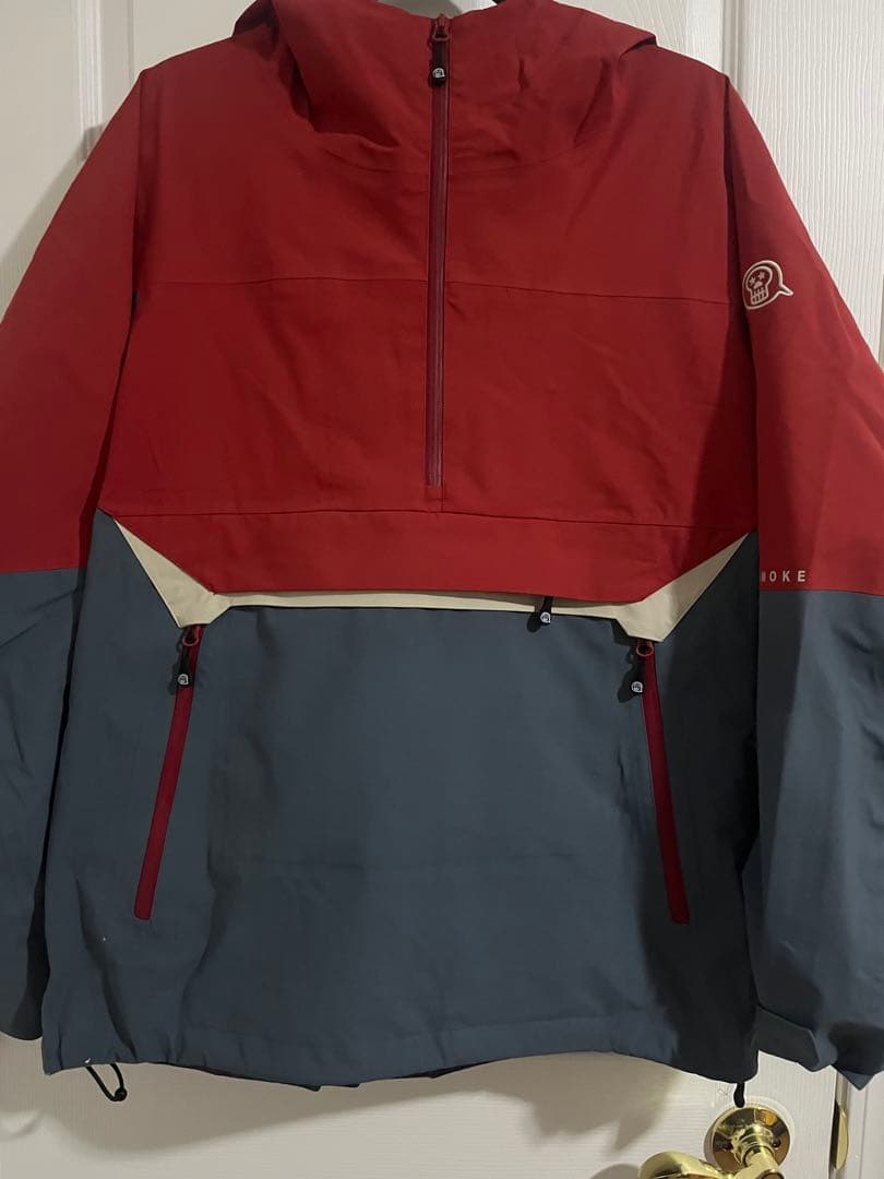 24/25モデル SMOKE ANORAK BLUEGREY アンファッジ