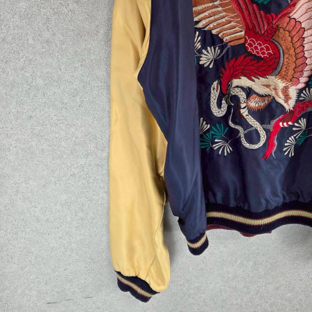 希少 TAILOR TOYO テーラー東洋 虎 鷹 刺繍 リバーシブル