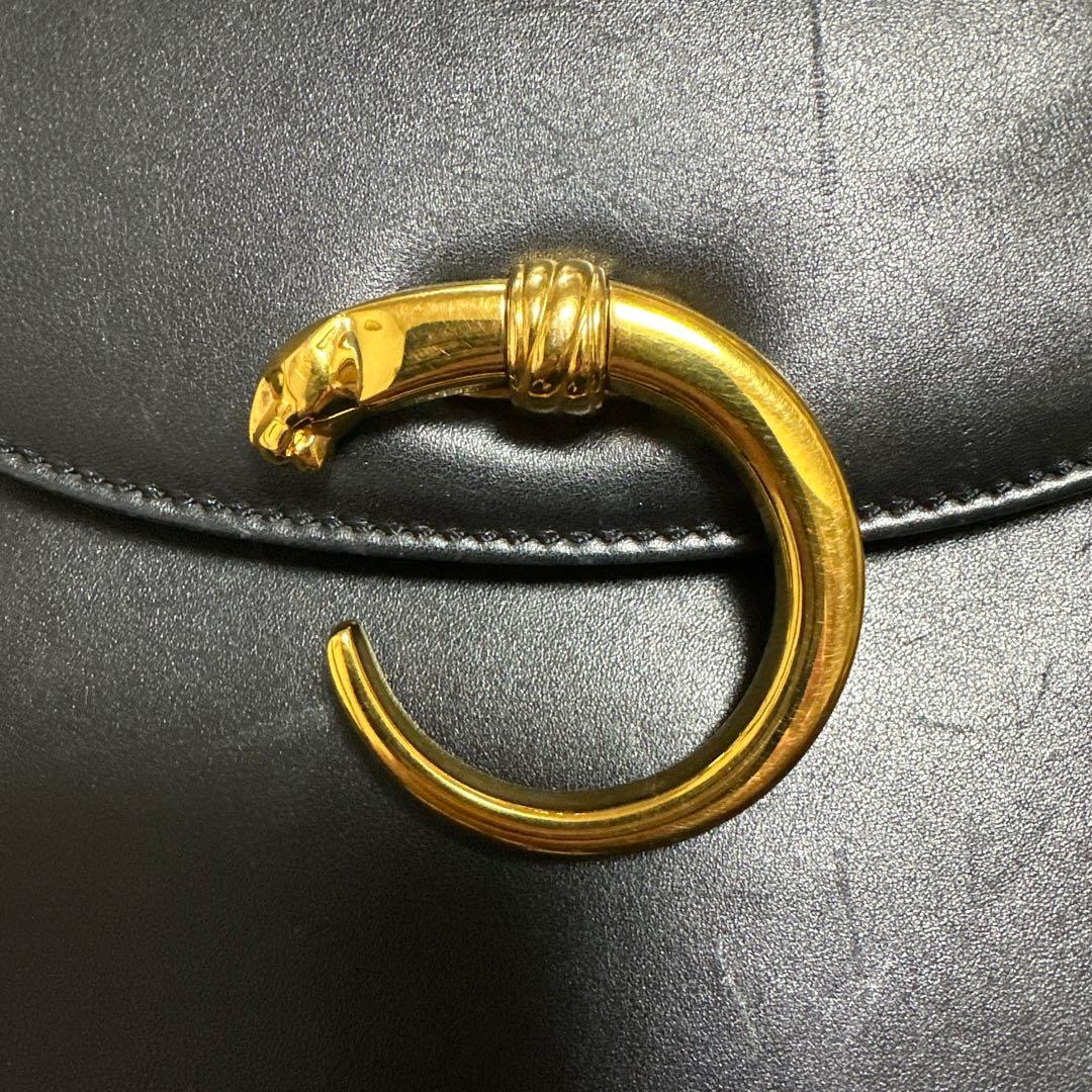 P*e様 カルティエ　Cartier 小物入れ付き　ハンドバッグ