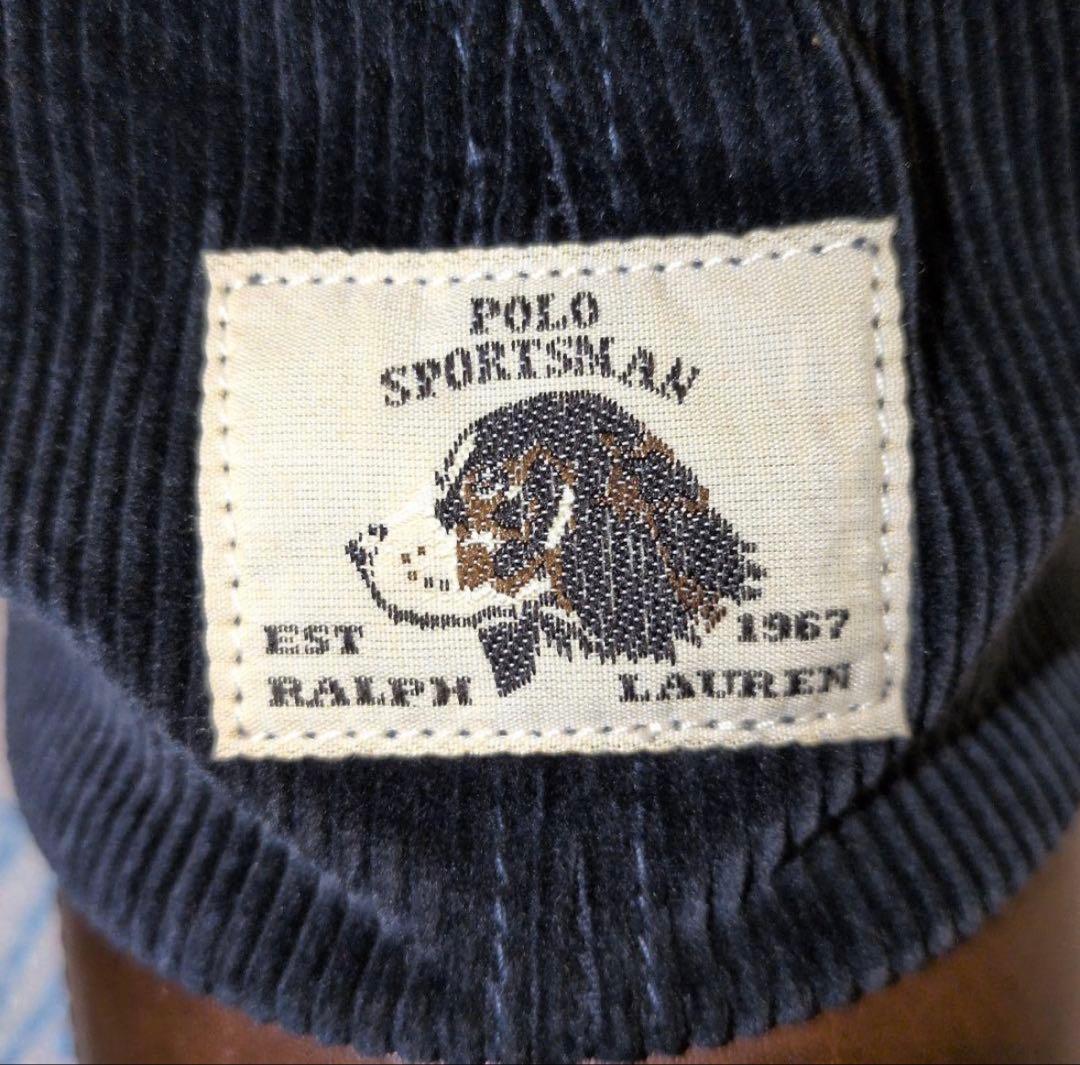 美品ラルフローレン ポロカントリースポーツマンキャップ