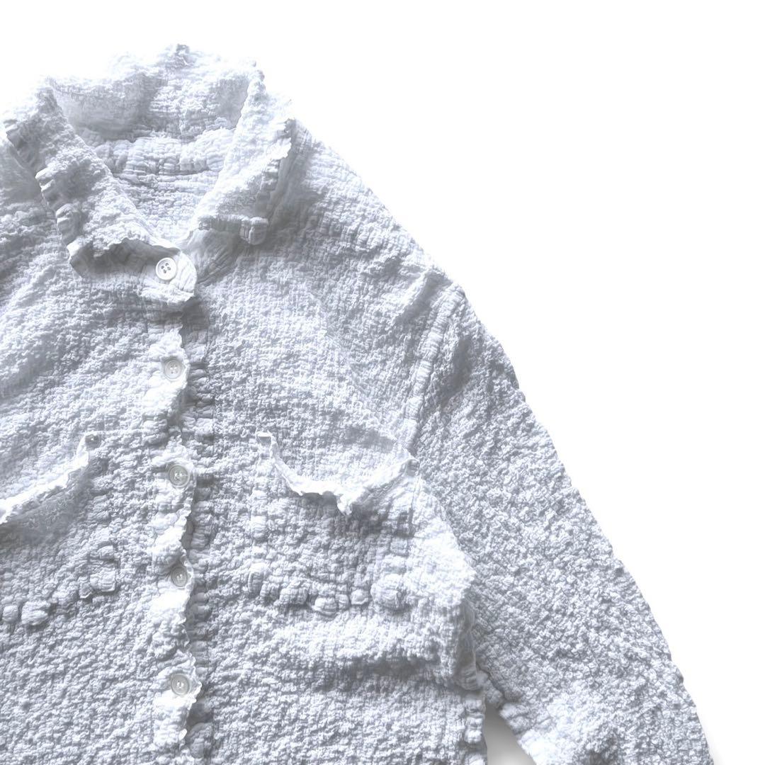 【美品】me ISSEY MIYAKE/CAULIFLOWER/ブラウス