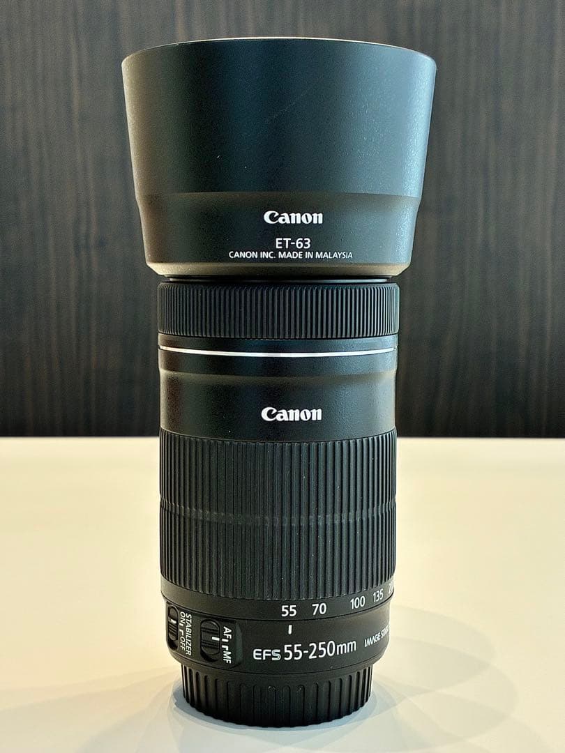 Canon EF-S 55-250mm F4-5.6 IS STM 極美品